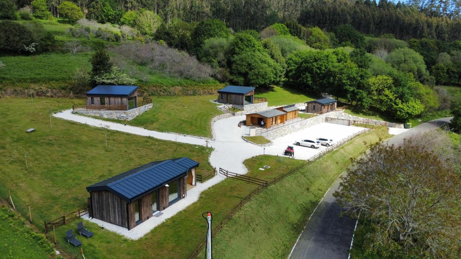 Cabanas O Recuncho Do Sor Porto do Barqueiro Exterior foto